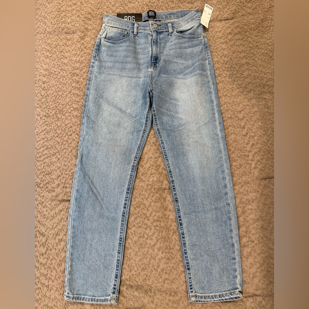 BDG Light Blue Straight Jeans